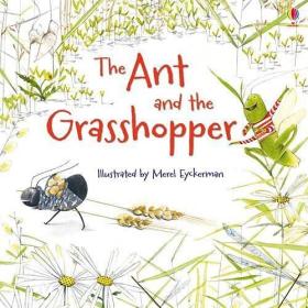 The Ant and the Grasshopper 儿童睡前故事 绘本 蚂蚁和蚱蜢