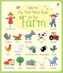 My First Word Book on the Farm 儿童认知单词书 农场