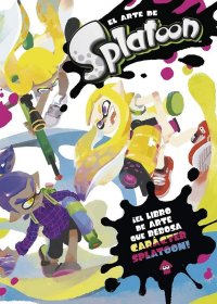 西班牙文 The Art of Splatoon 游戏概念艺术 人物插图武器装备草图手绘漫画