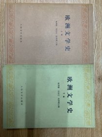 欧洲文学史  上卷（全二卷，与下卷一同出售）