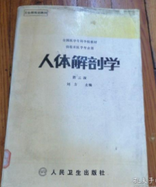 人体解剖学第三3版 刘方 人民卫生出版社 9787117000833