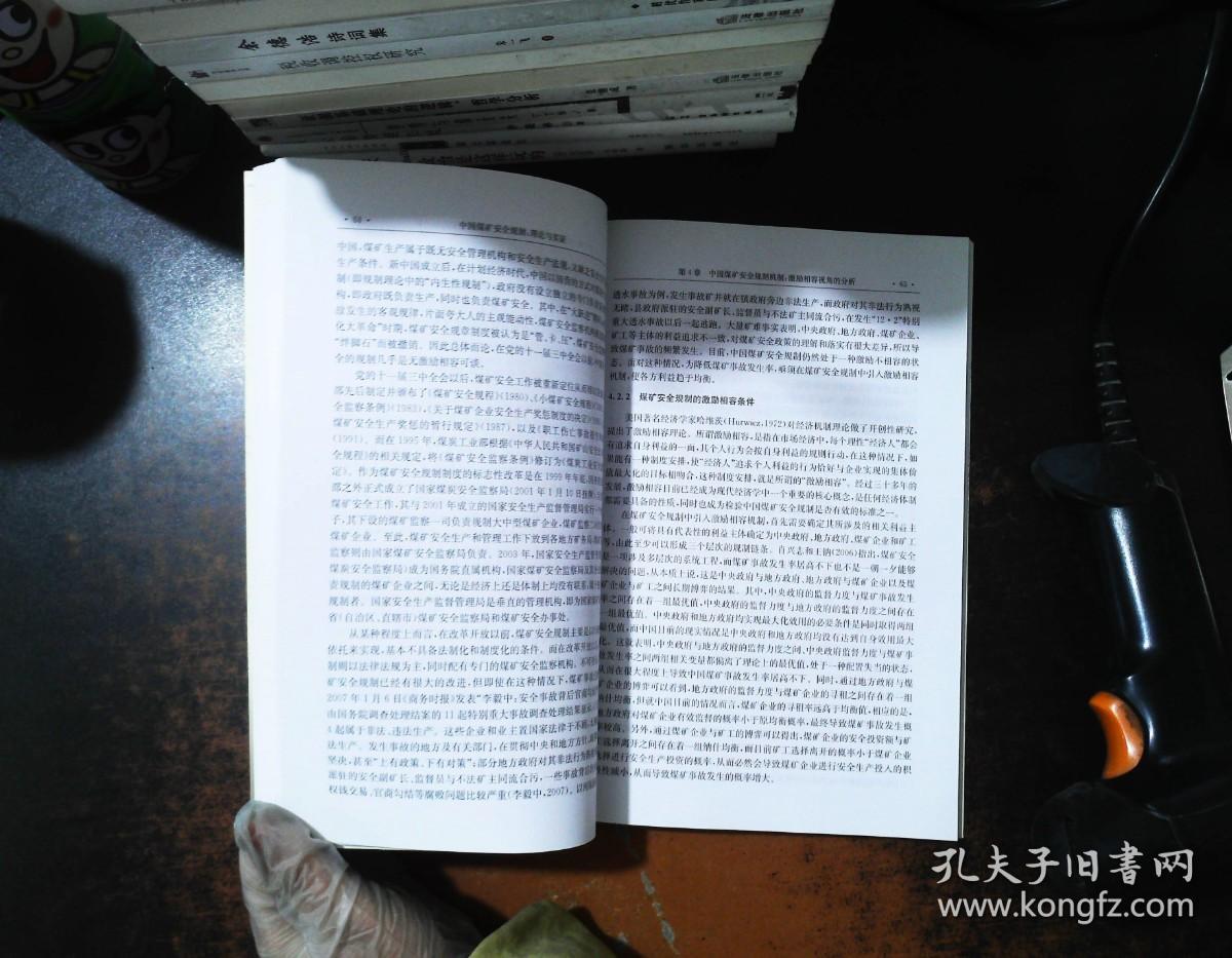 中国煤矿安全规制：理论与实证【扉页有章有字】