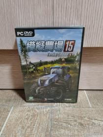 正版电脑游戏光盘   模拟农场15  Farming Simulator 15