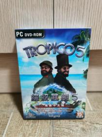 正版电脑游戏光盘   总统万岁5（海岛大亨5  Tropico5）