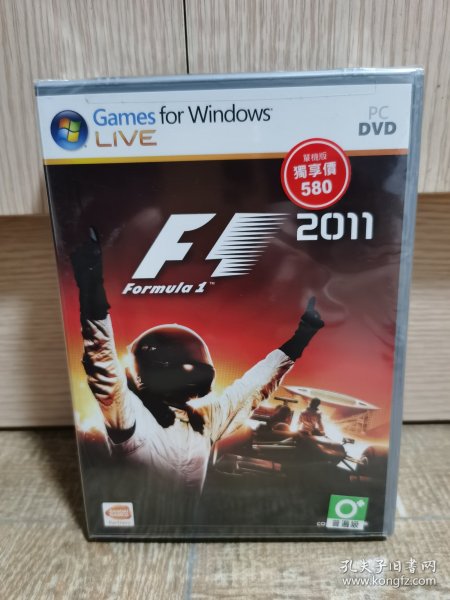 正版电脑游戏光盘  F1 2011