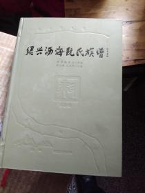 绍兴沥海阮氏族谱（大16开精装厚本）梯子下