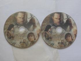外国电影【指环王三部曲上，下】二DVD碟，过于发音，中文字幕。