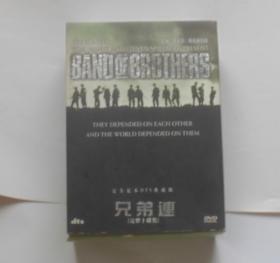 典藏版二战片【兄弟连】10张DVD缺第6张，共9张DVD碟，精装版。