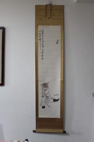 粉丝福利！陕西名家王腾老师精品人物画《童子踢毽子》。