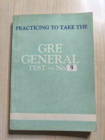 PRACTICING TO TAKE THE GRE GENERAL TEST-NO.9