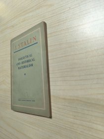 J.STALIN DIALECTICAL AND HISTORICAL MATERIALISM