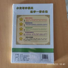 司马彦写字课课练 凹槽练字宝 人教版三年级下册（盒装套装）