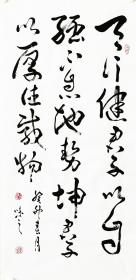 【自写自销】当代艺术家协会副主席王丞手写 天行健君子以自强不息2318