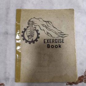 老作业本——EXERCISE  BOOK（亚光）（内容是记录颜辉的信）