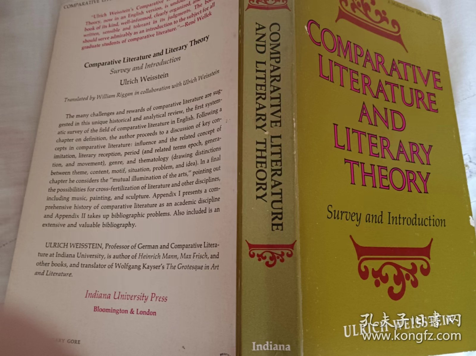 Comparative Literature and LiteraryTheory