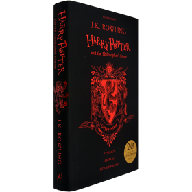 包邮现货英文原版哈利波特与魔法石格兰芬多学院20周年纪念版Harry Potter and the Philosopher's Stone Gryffindor Edition