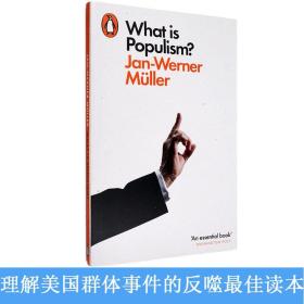 英文原版What Is Populism什么是民粹主义Jan-Werner Muller扬维尔纳米勒