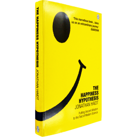 正版进口英文原版书 The Happiness Hypothesis: Ten Ways to Find Happiness and Meaning in Life 幸福假说 Jonathan Haidt