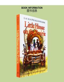 Little House on the Prairie 草原上的小木屋 Laura Ingalls Wilder 小木屋系列第3部 青少年课外读物 蓝思 760L 原版书