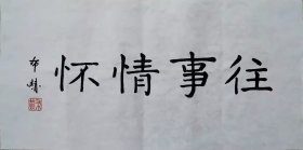 布赫书法 往事情怀