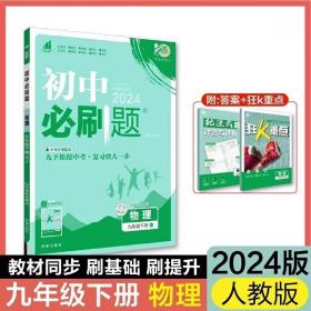 理想树2024版初中必刷题物理九年级下册RJ人教版配狂K重点