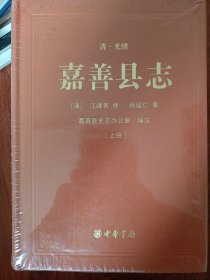 清 光绪 【嘉善县志 】上下  满百包邮