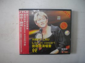 《99刘德华演唱会》一套2张，A152号，青岛文化音像出品10品，历史资料高清影碟