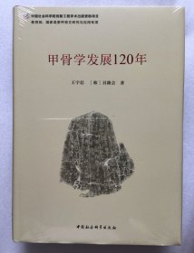 正版新书| 甲骨学发展120年  中国社会科学出版社9787520343459