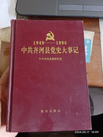 1949—1998中共齐河县党史大事记