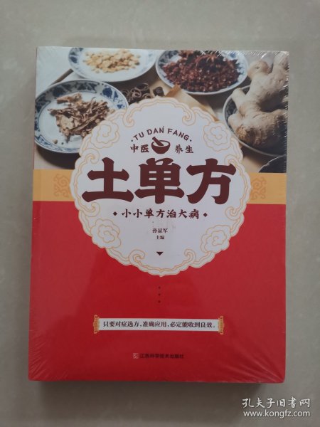 土单方   中医书籍养生偏方大全民间老偏方美容养颜常见病防治 保健食疗偏方秘方大全小偏方老偏方中医健康养生保健疗法