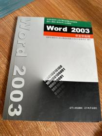 Word 2003中文字处理