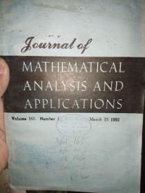 MATHEMATICAL ANALYSIS AND APPLICATIONS1992.3.15