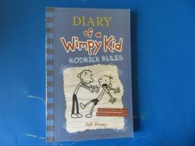 Diary of a wimpy kid #2 rodricd rules 小屁孩日记 2 （美国版，平装）