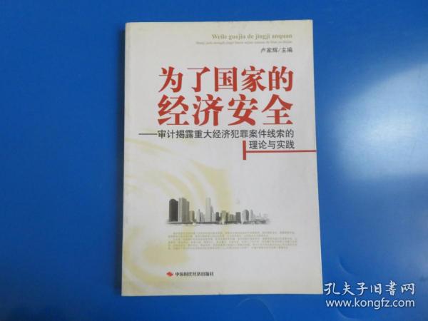 为了国家的经济安全：审计揭露重大经济犯罪案件线索的理论与实践