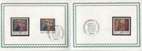 FDC-J03德国邮票 西德西柏林 1979年 圣诞节 邮折 DD
