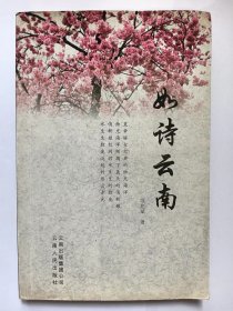 E1373-195中国作协会员，小说家、诗评家、诗人，项兆斌钤印签赠本：如诗云南