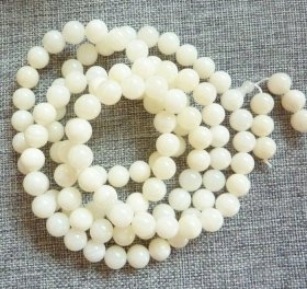 天然贝壳手串脖挂项链108棵佛珠