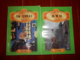 (世界少年文学精选)孤雏泪+约翰.克利斯朵夫 共2册合售 插图本 1996年一版一印（1册扉页有私藏字迹 末页有书店印章 其余品好看图自鉴）