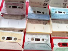 迷人的音乐 外文音像原版磁带 8盒