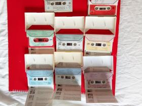 迷人的音乐 外文音像原版磁带 8盒