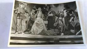 著名秦腔演员白贵平旧藏早期剧照银盐黑白照片。