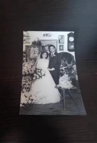 50年代夫妻结婚照片