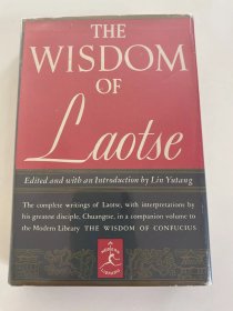 林语堂《老子的智慧》（The Wisdom of Laotse），1948年初版精装