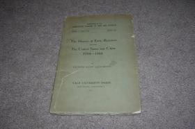 赖德烈《早期美中关系史，1784-1844》（The History of Early Relations between The United States and China, 1784-1844），1917年初版平装