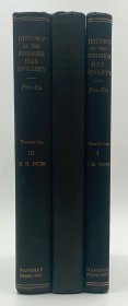 班固《前汉书》（The History of the Former Han Dynasty），英文译本，德效骞、潘洛志等翻译，三册全