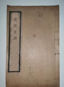 【提供资料信息服务】尖山李氏五房支谱[长沙]，李着九等纂修，培嗣堂，1318页