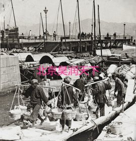 香港的码头 1902年