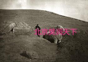 1914年陕西境内古墓石马