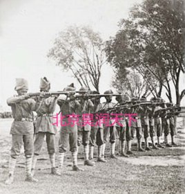 在天津的英属印度军队 1902年
