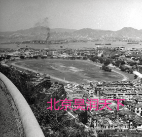 1945年远眺香港跑马地